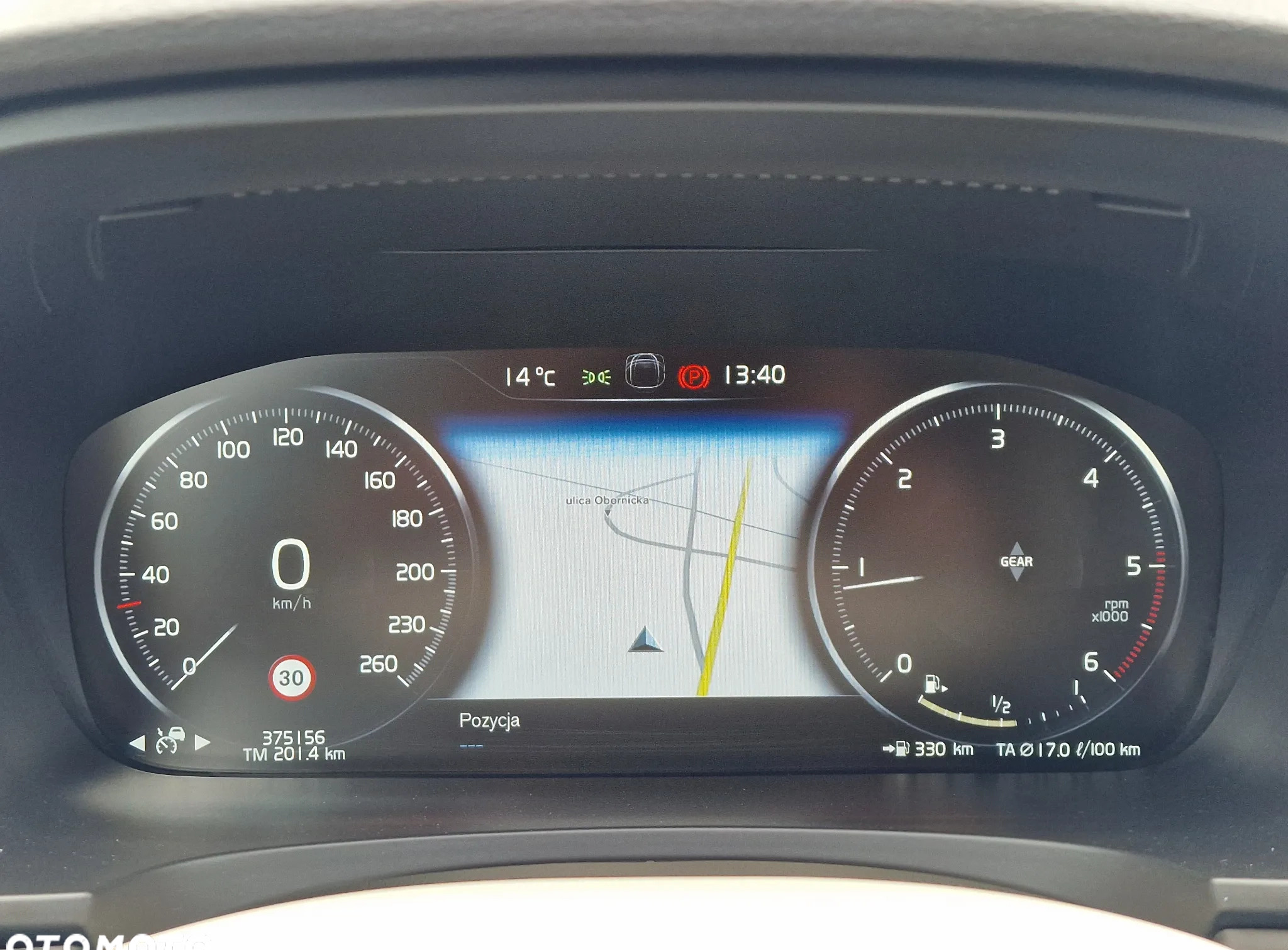 Volvo V90 Cross Country cena 84900 przebieg: 375480, rok produkcji 2017 z Ryki małe 497